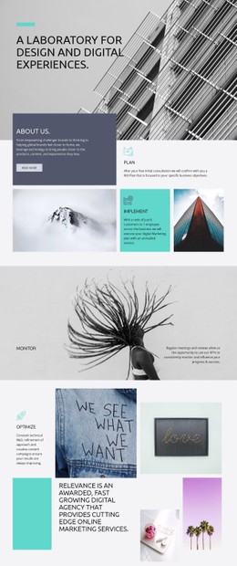 Creative Lab For Digital Art Simple HTML CSS Template