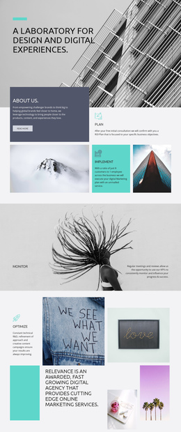 Creative Lab For Digital Art Admin Templates