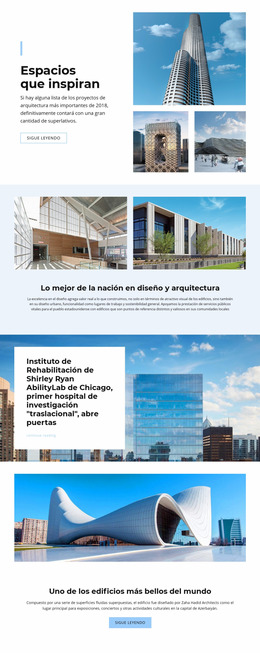 Arquitectura Inspirada En El Espacio: Plantilla De Sitio Web Joomla