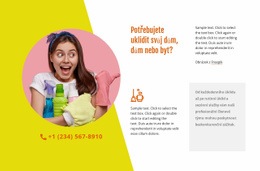 Oprašte Všechny Přístupné Povrchy – Přizpůsobitelná Šablona