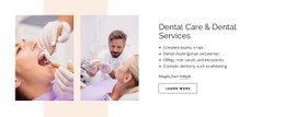 Dental Care And Dental Services