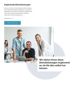 Kostenlose Online-Vorlage Für Wir Schaffen Intuitives Design