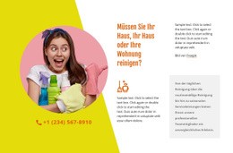 Alle Zugänglichen Oberflächen Abstauben - Einfache Zielseite