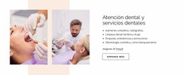 Diseño De Sitio Web Atención Dental Y Servicios Dentales. Para Cualquier Dispositivo