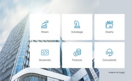 Consultoría De Estrategia Y Finanzas Plantilla De Sitio Web HTML CSS