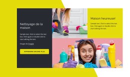 Maison Heureuse - Créateur De Sites Web Fonctionnels