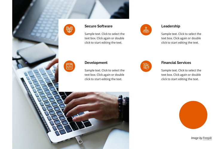 Complementary services HTML5 Template