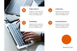 Aanvullende Diensten - HTML- En CSS-Sjabloon