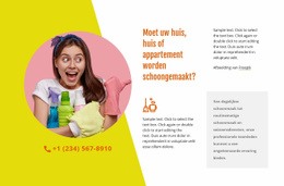 Stof Alle Toegankelijke Oppervlakken Af - Gratis Landingspagina, HTML5-Sjabloon