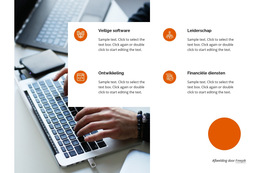 Aanvullende Diensten - Webpaginasjabloon