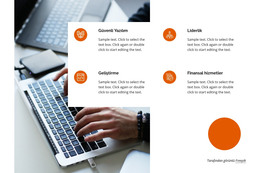 Tamamlayıcı Hizmetler - HTML Ve CSS Şablonu