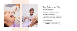 Diş Bakımı Ve Diş Hizmetleri - WordPress Teması