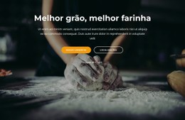 Croissants E Bolos Recém-Assados Modelo HTML5 E CSS3