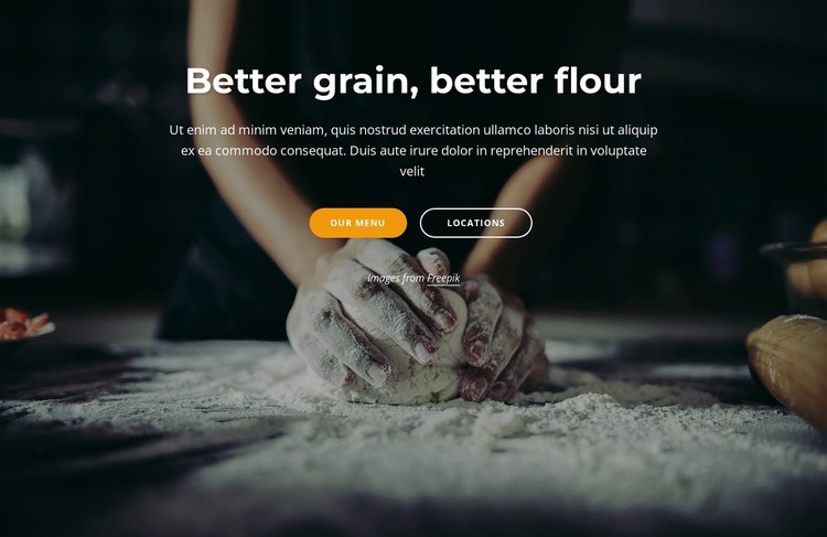 Freshly baked croissants and pastries Static Site Generator