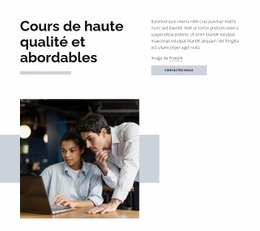 Conception De Sites Web Polyvalents Pour Cours De Haute Qualité