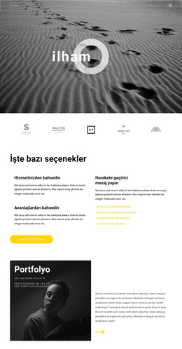 Yaratıcılık Için Ilham - Duyarlı WordPress Teması
