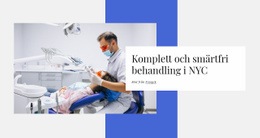 Komplett Och Smärtfri Behandling - Nedladdning Av HTML-Mall