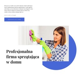 Profesjonalna Firma Sprzątająca W Domu Podstawowy Szablon HTML Z CSS