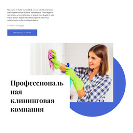 Профессиональная Клининговая Компания – Лучший HTML-Шаблон