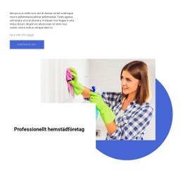 Professionellt Hemstädföretag - Mall För Mobilwebbplats