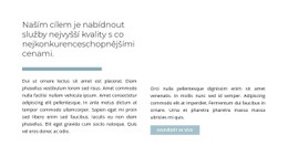 Vaše Vizuální Identita – Šablona Jedné Stránky