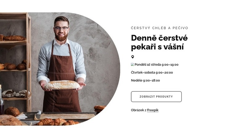 Jsme pekaři Téma WordPress