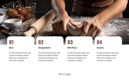 Hochwertige Zutaten Und Selbstgemachtes Backen – Kostenlos Herunterladbares WordPress-Theme