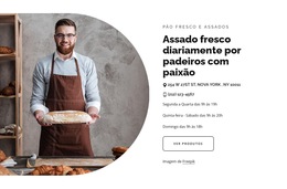 Nós Somos Padeiros - Funcionalidade De Cms Integrada