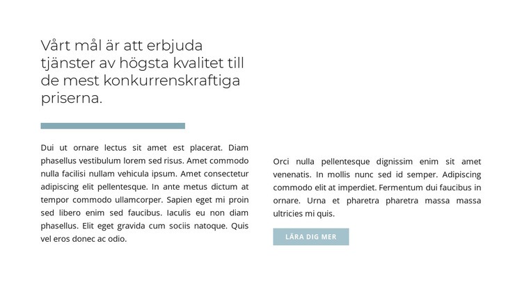 Din visuella identitet WordPress -tema