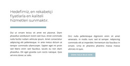 Görsel Kimliğiniz - Bir Sayfalık Şablon