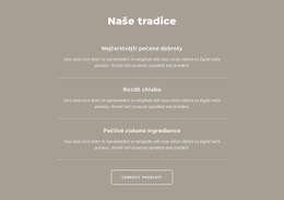 Naše Tradice – Snadno Použitelný Motiv WordPress