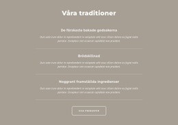 Våra Traditioner - Enkel Gemenskapsmarknad