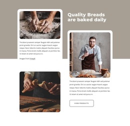 Quality Breads Are Baked Daily - Create Amazing Template