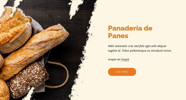 El mejor pan de Nueva York. Plantillas de creación de sitios web