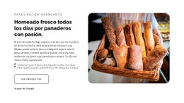 HTML5 Responsivo Para Hornear Con Pasión