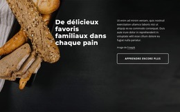 Boulangerie - Modèle Joomla Facile À Utiliser