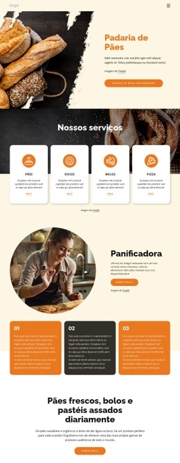 Padaria De Pães - Online HTML Generator