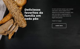 Padaria De Pão Modelo Premium