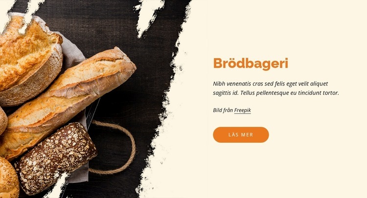 Det bästa brödet i NYC HTML-mall