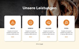 CSS-Menü Für Wir Verwenden Feine Zutaten Und Traditionelle Methoden