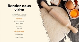 Visitez La Boulangerie – Thème Joomla