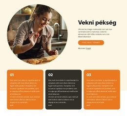 Kenyér És Péksütemény – Kész Webhelytéma