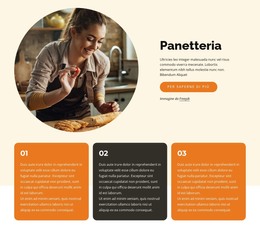 Pane E Pasticcini - Pagina Di Destinazione HTML
