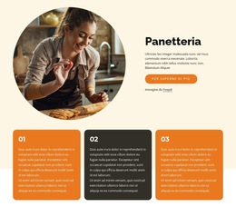 Pane E Pasticcini - Tema Del Sito Web Pronto