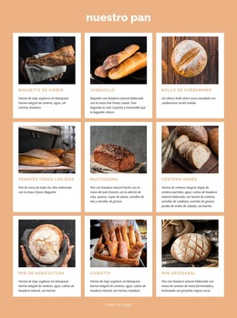 La Honesta Panadería De Pan Fresco - Descarga De Plantilla HTML