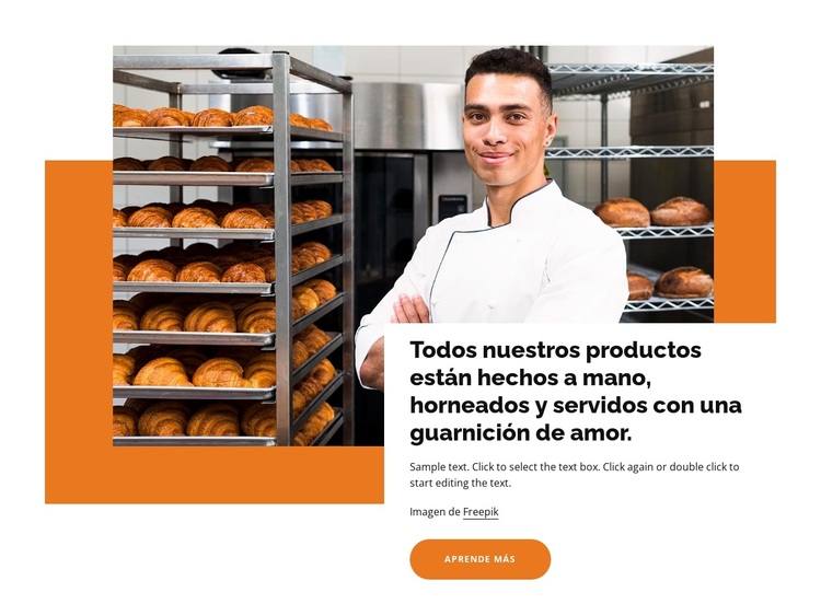 La panadería tradicional Tema de WordPress