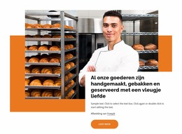 De Traditionele Bakkerij - Multifunctionele Joomla-Sjabloon