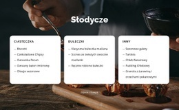 Świetny Projekt Strony Internetowej Dla Ciasteczka, Bułeczki I Inne