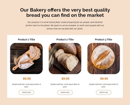 CSS Layout For Browse Our Products