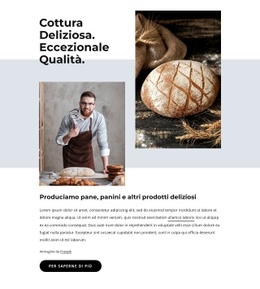 Pane, Biscotti, Torte - HTML Layout Builder